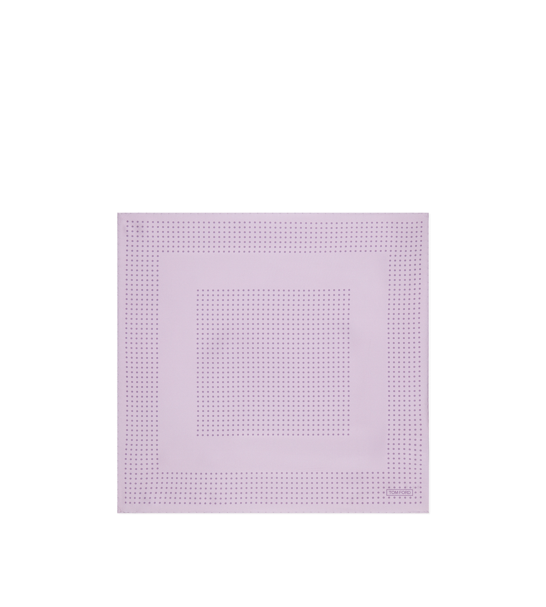 TOM FORD FRAMED POLKA DOT POCKET SQUARE