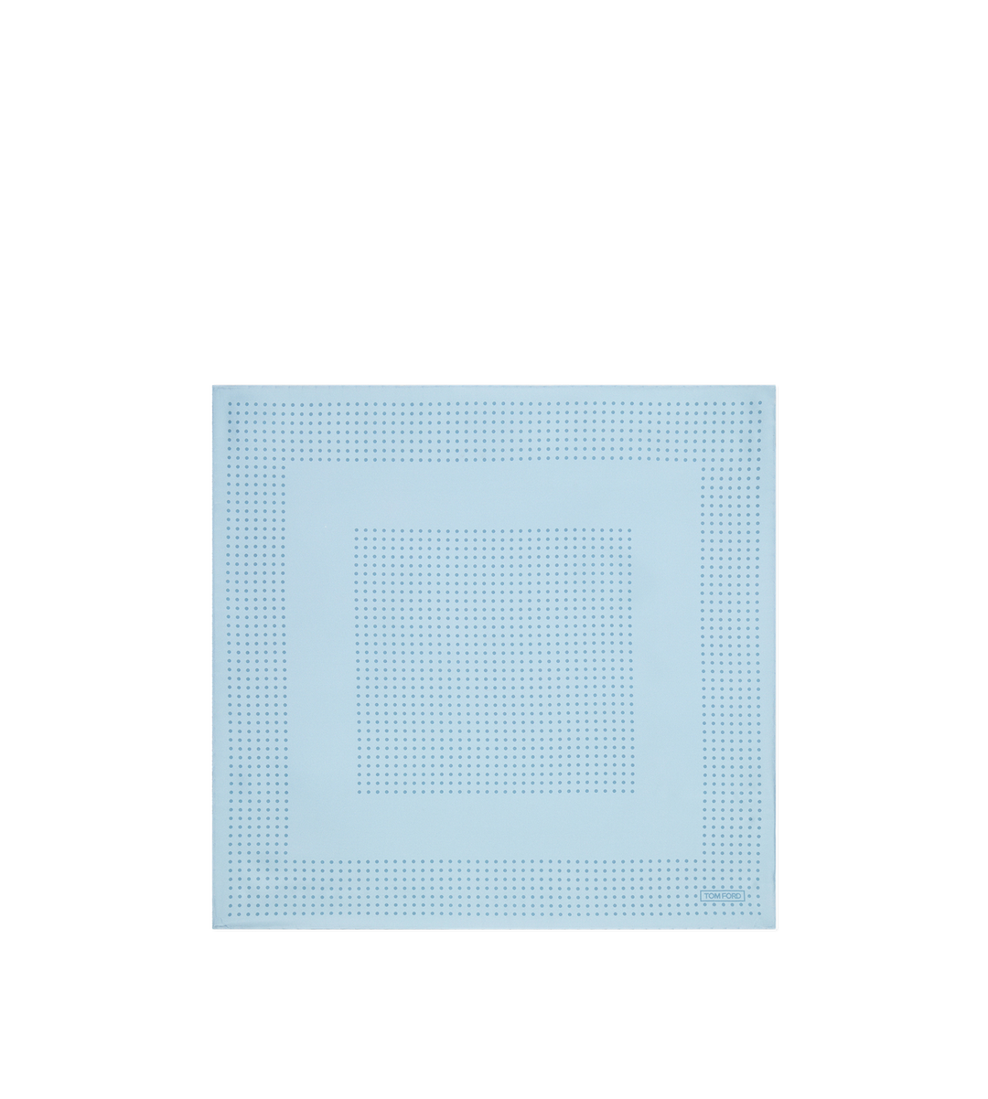 TOM FORD FRAMED POLKA DOT POCKET SQUARE
