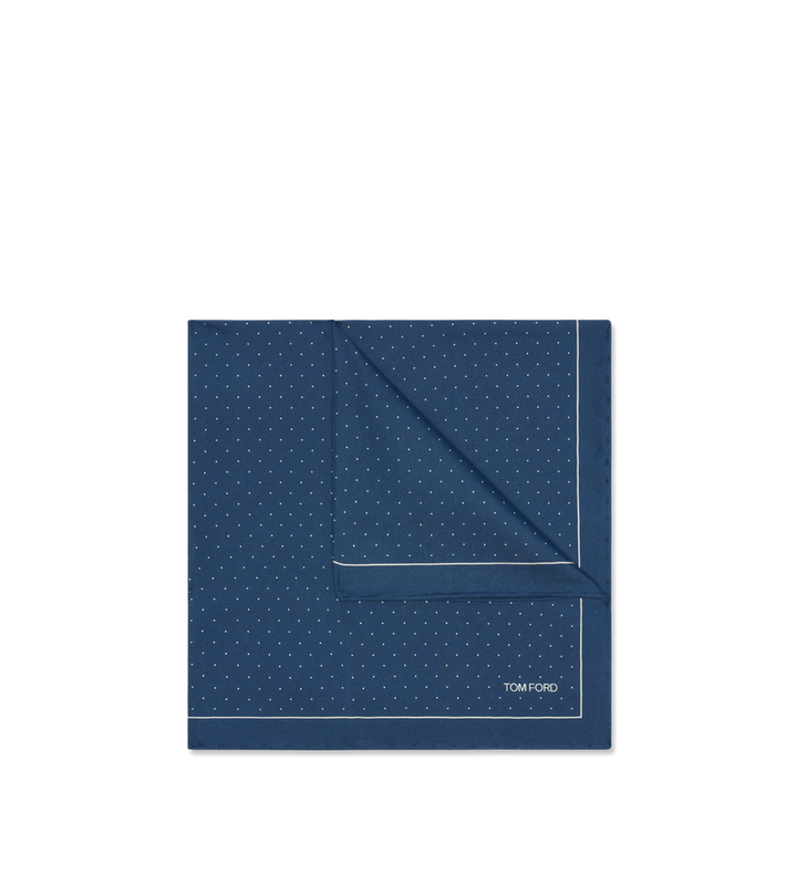 TOM FORD POLKA DOT POCKET SQUARE