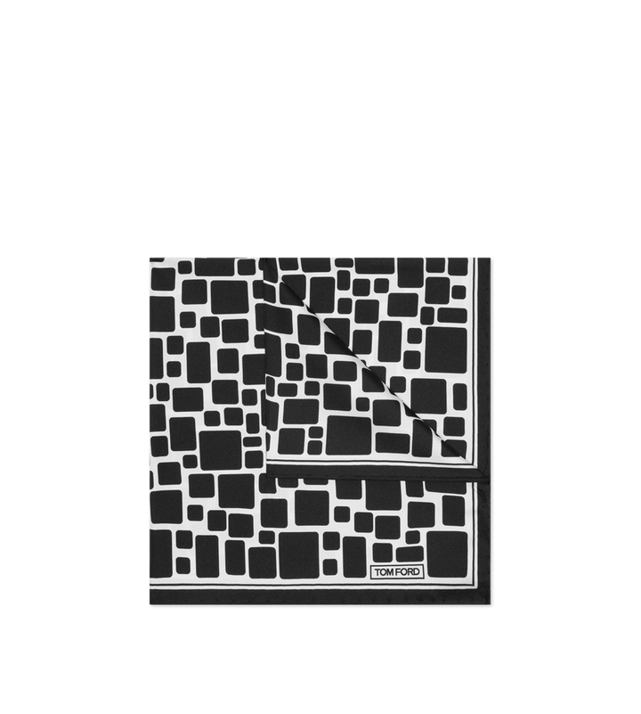 TOM FORD SQUARES FRAME POCKET SQUARE