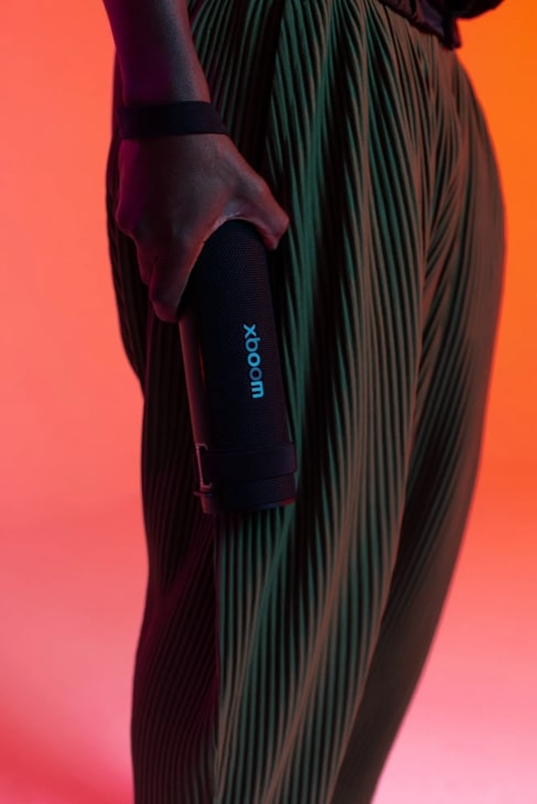 LG GRABC.AUSAWBK LG xboom Grab Core | Bluetooth Speaker | xboom Signature Sound by will.i.am for Ultimate Portability