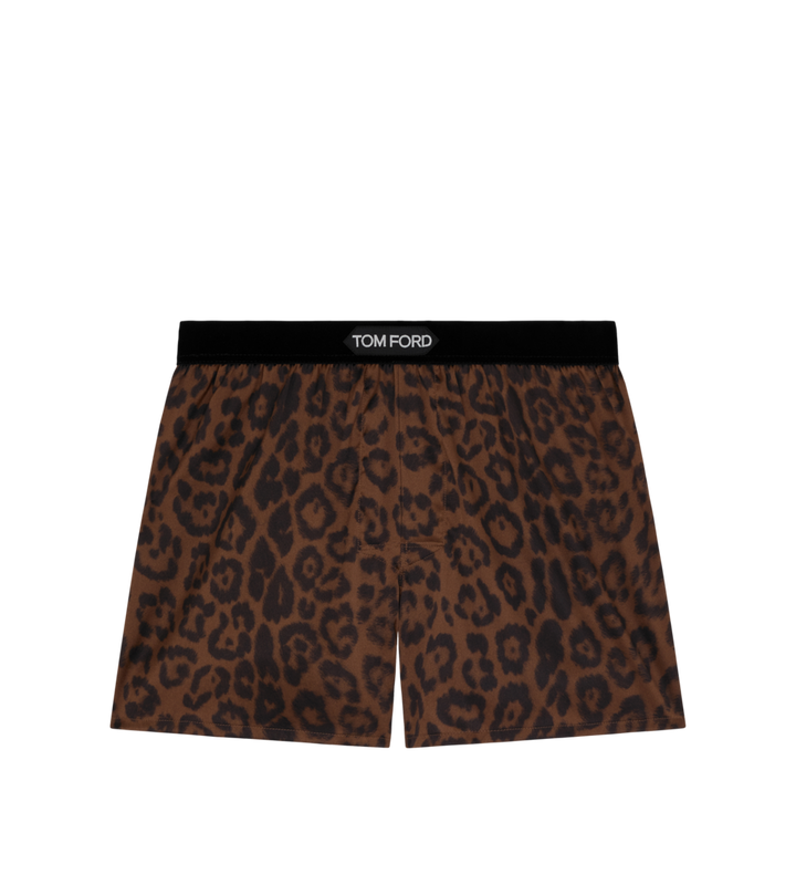 TOM FORD CHEETAH SILK BOXERS