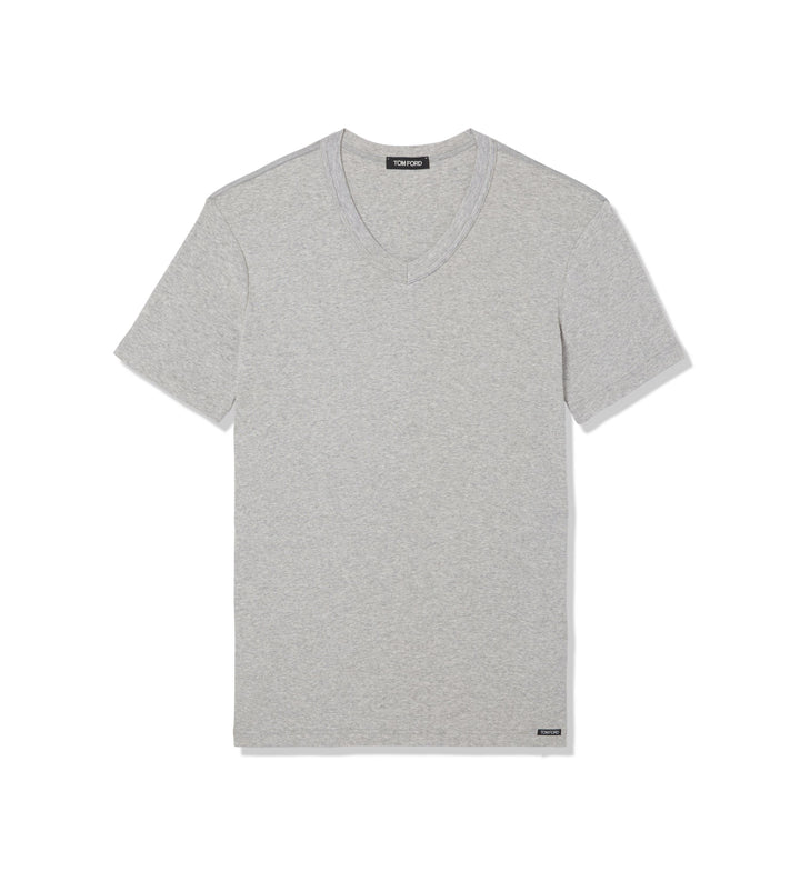 TOM FORD COTTON V-NECK T-SHIRT