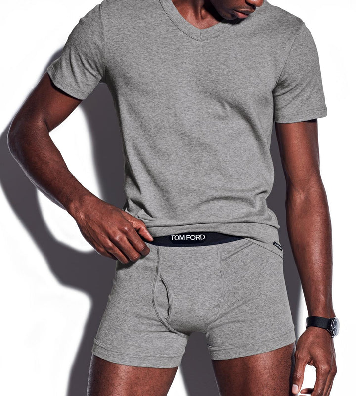 Tom Ford COTTON V-NECK T-SHIRT