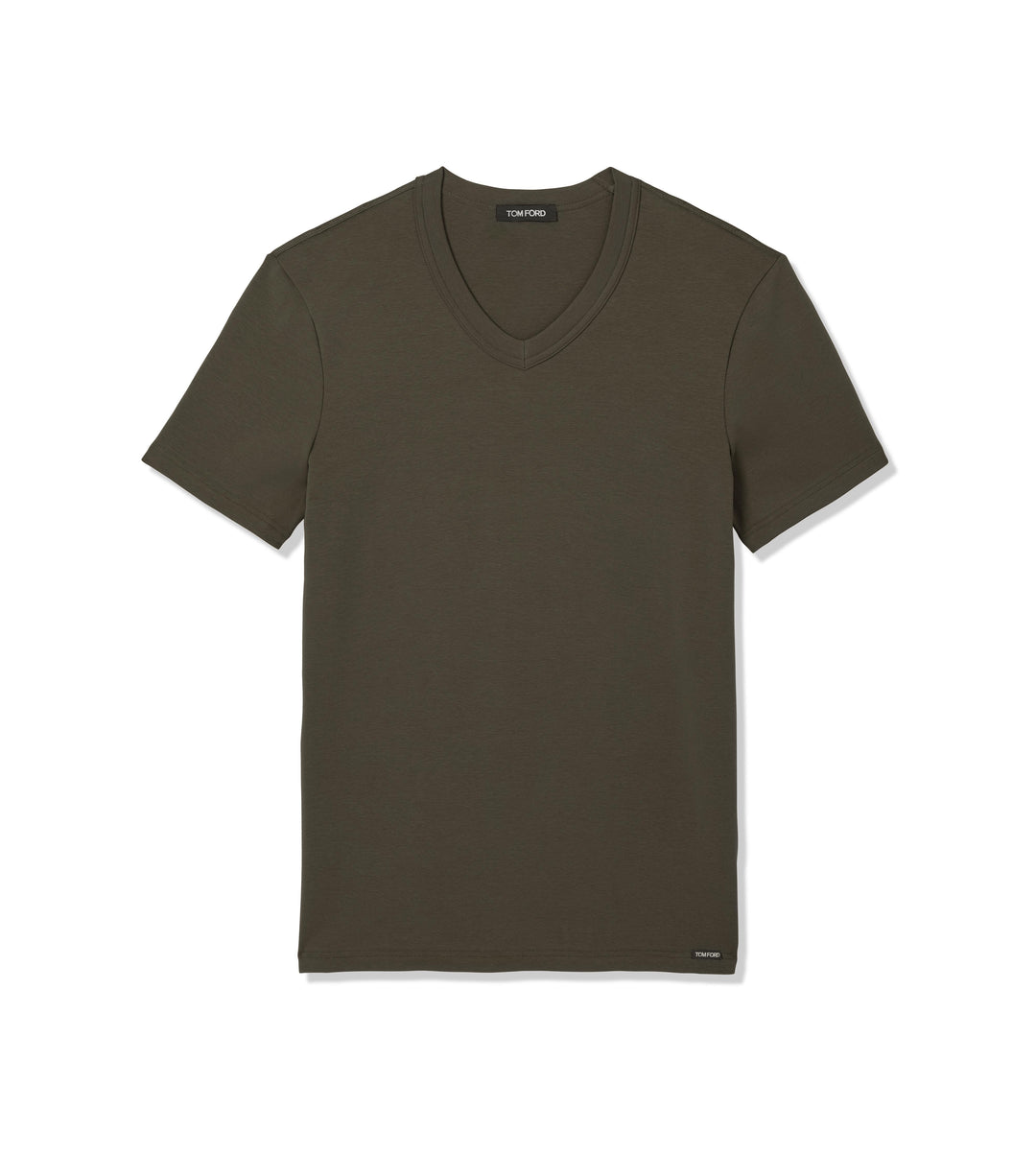 TOM FORD COTTON V-NECK T-SHIRT
