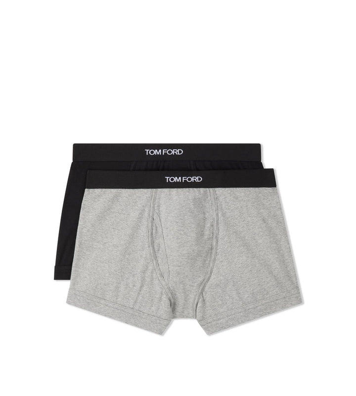 TOM FORD COTTON BOXER BRIEFS TWO PACK