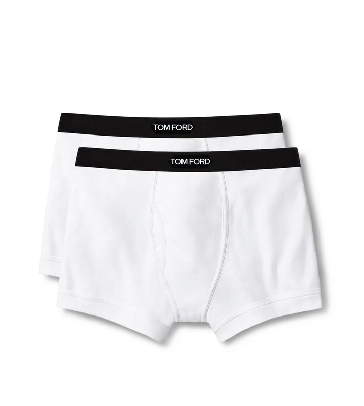TOM FORD COTTON BOXER BRIEFS TWO PACK