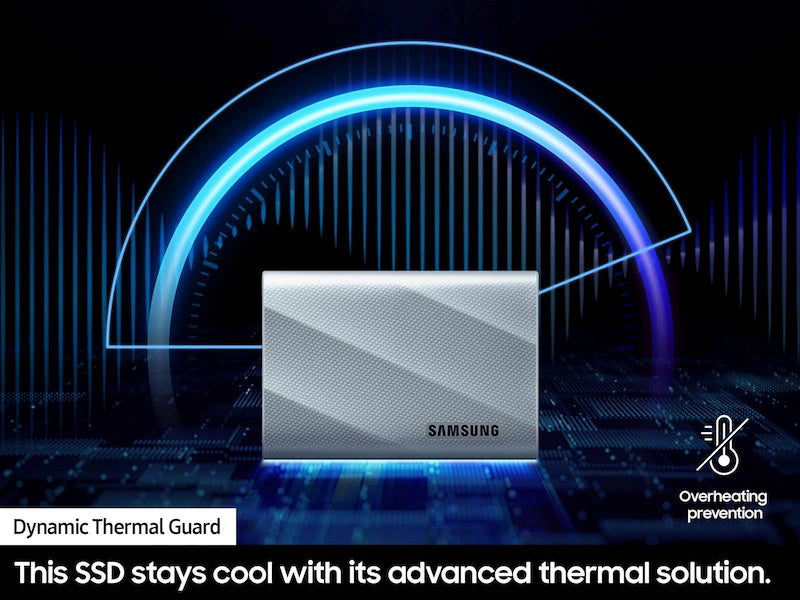 Samsung  Portable SSD T9 USB 3.2 Gen2x2 2TB (Black)