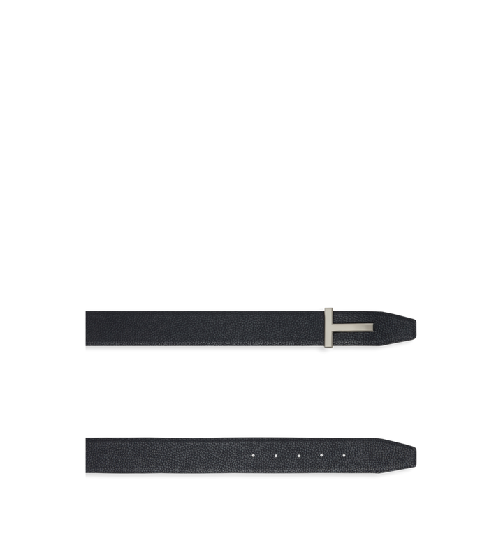 TOM FORD GRAIN LEATHER T ICON BELT