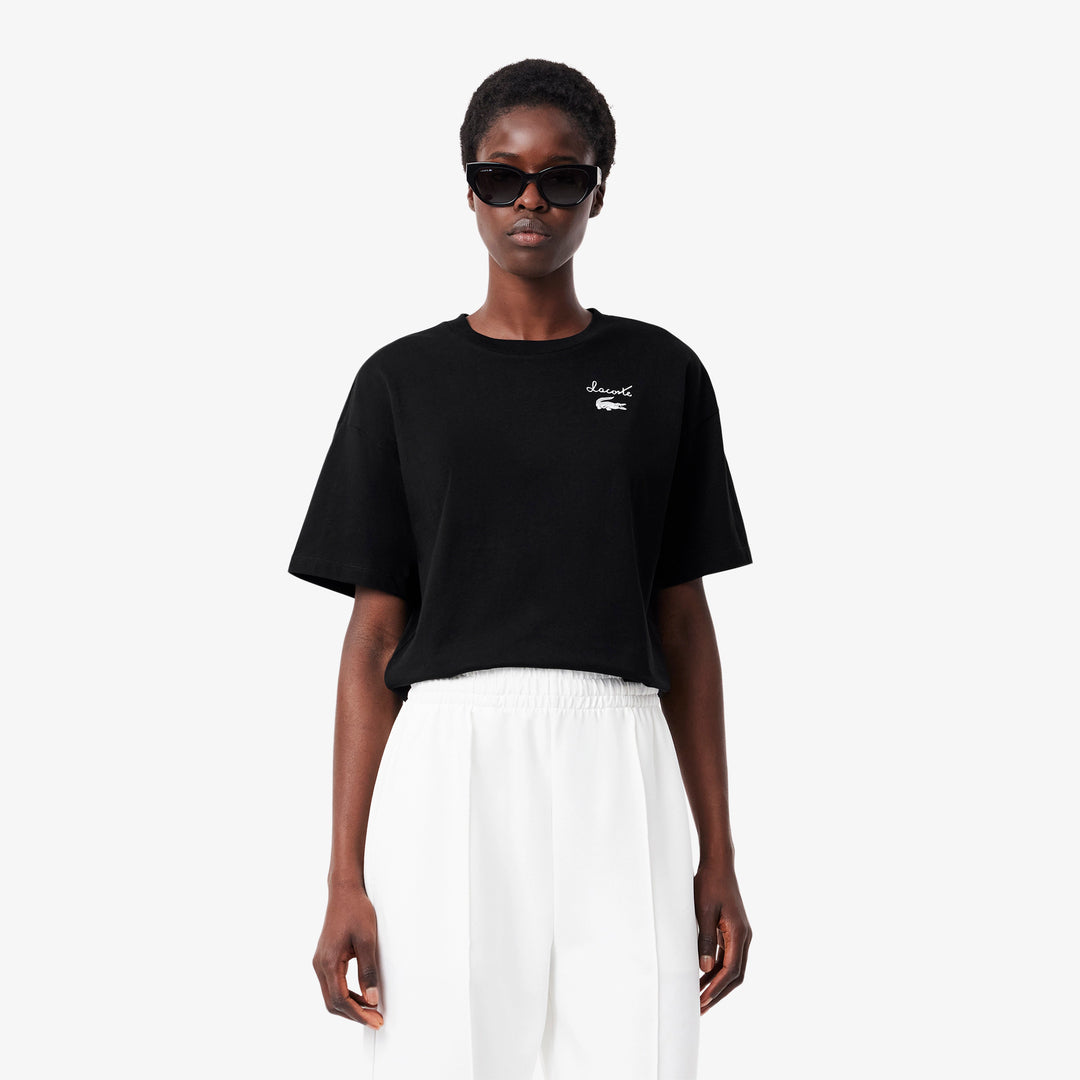 Lacoste Women's Cotton Logo T-Shirt