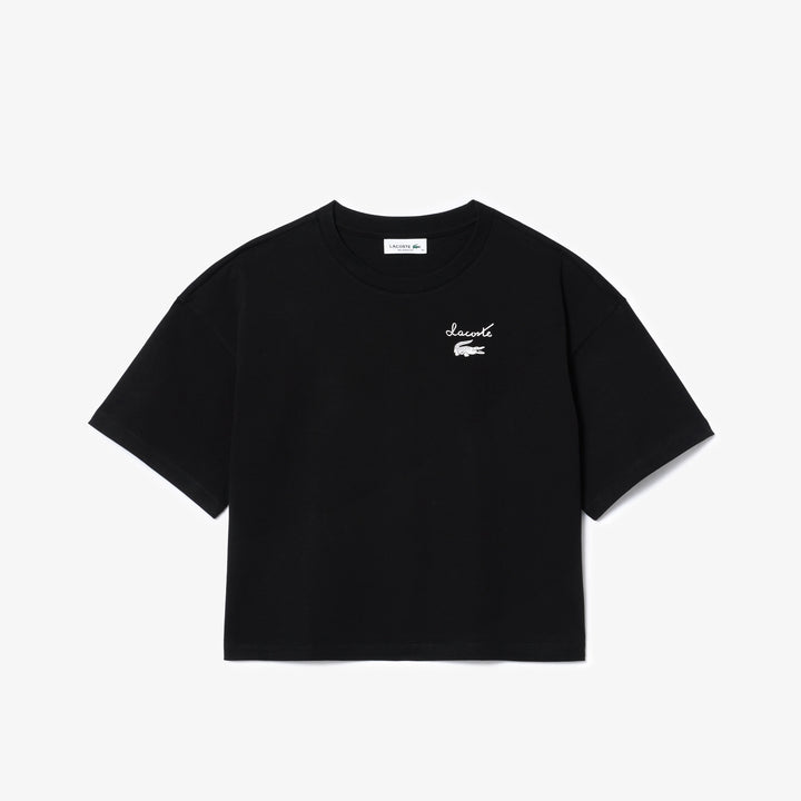 Lacoste Women's Cotton Logo T-Shirt