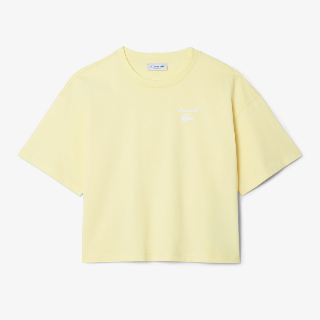 Lacoste Women's Cotton Logo T-Shirt