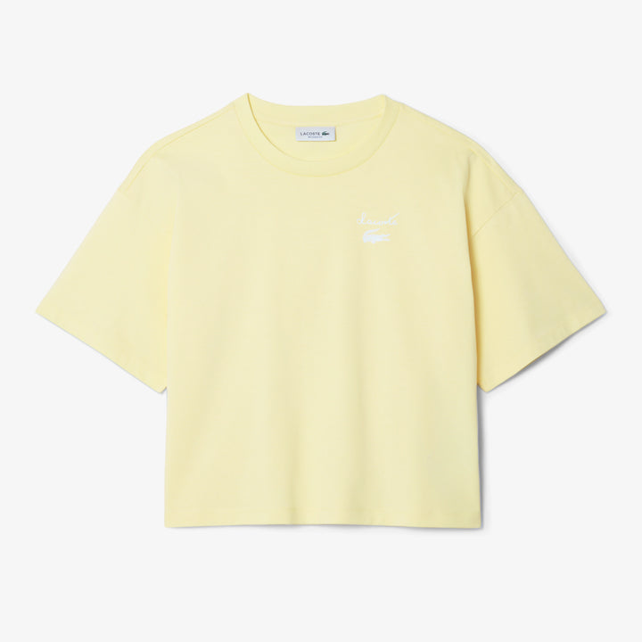 Lacoste Women's Cotton Logo T-Shirt