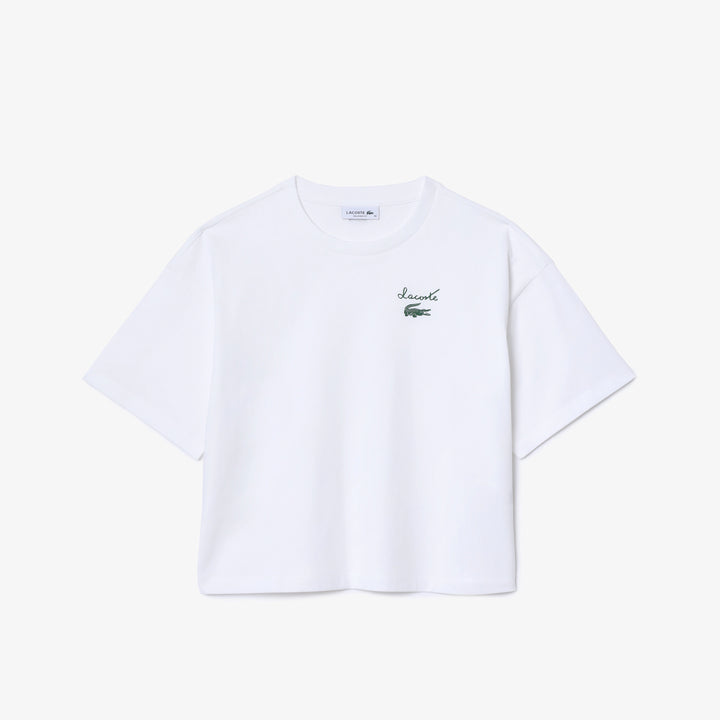Lacoste Women's Cotton Logo T-Shirt