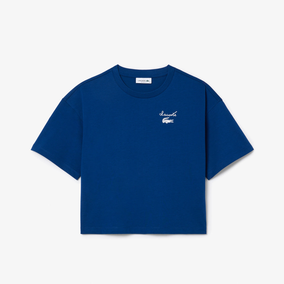 Lacoste Women's Cotton Logo T-Shirt