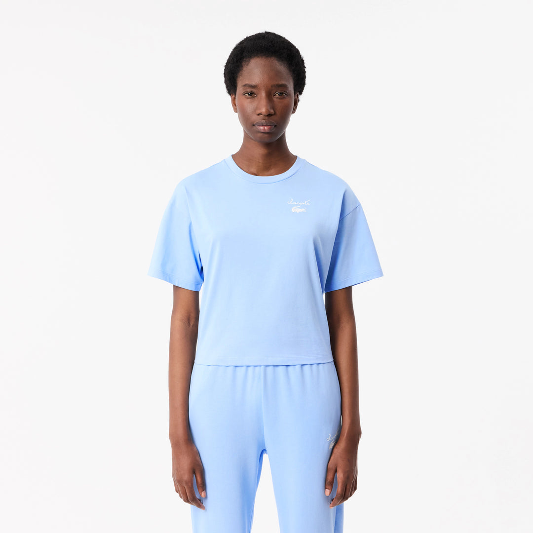 Lacoste Women's Cotton Logo T-Shirt