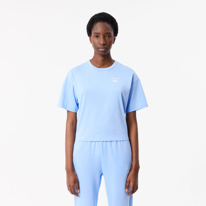 Lacoste Women's Cotton Logo T-Shirt