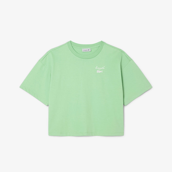 Lacoste Women's Cotton Logo T-Shirt