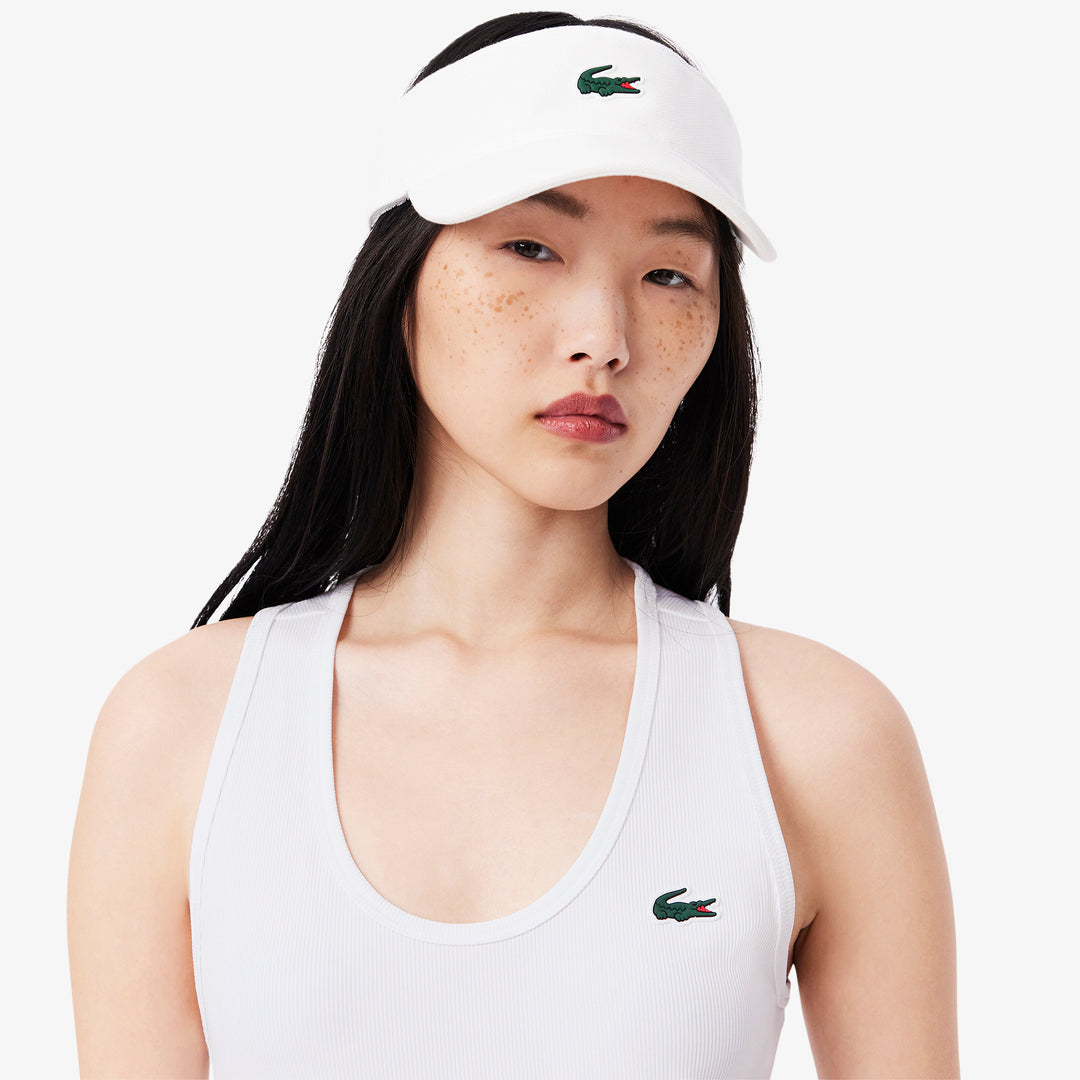 Lacoste Women's Ultra Dry Rib Knit Tank