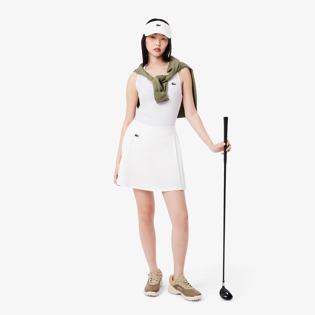 Lacoste Women's Ultra Dry Rib Knit Tank