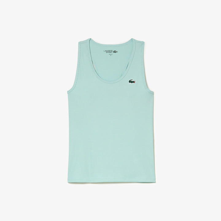 Lacoste Women's Ultra Dry Rib Knit Tank