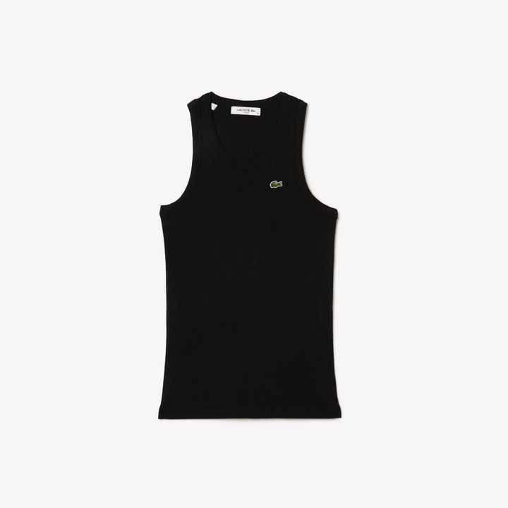Lacoste Women's Slim Fit Cotton Tank Top