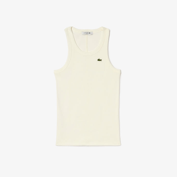 Lacoste Women's Slim Fit Cotton Tank Top