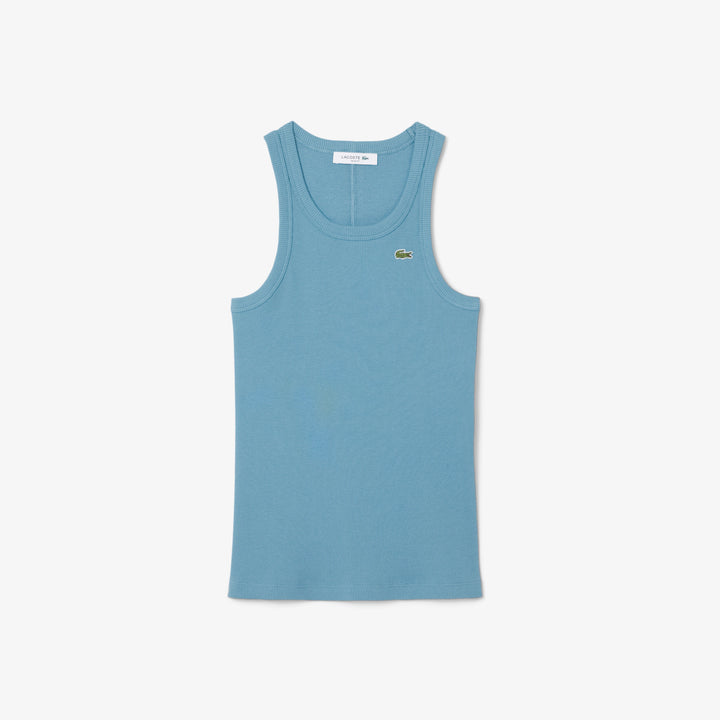 Lacoste Women's Slim Fit Cotton Tank Top
