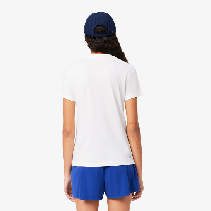 Lacoste Women's Ultra Dry Technical Cotton T-Shirt