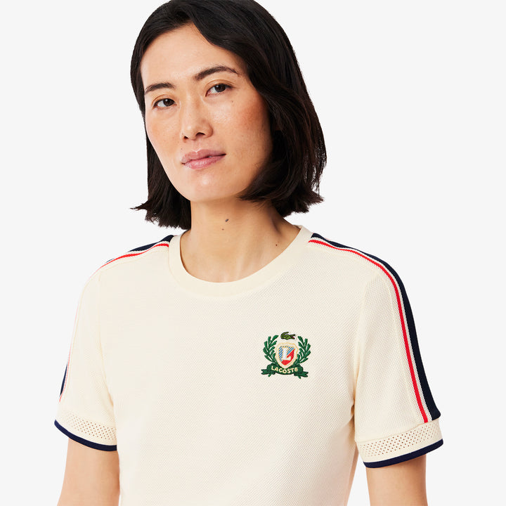 Lacoste Women's Made In France Textured Piqué T-Shirt