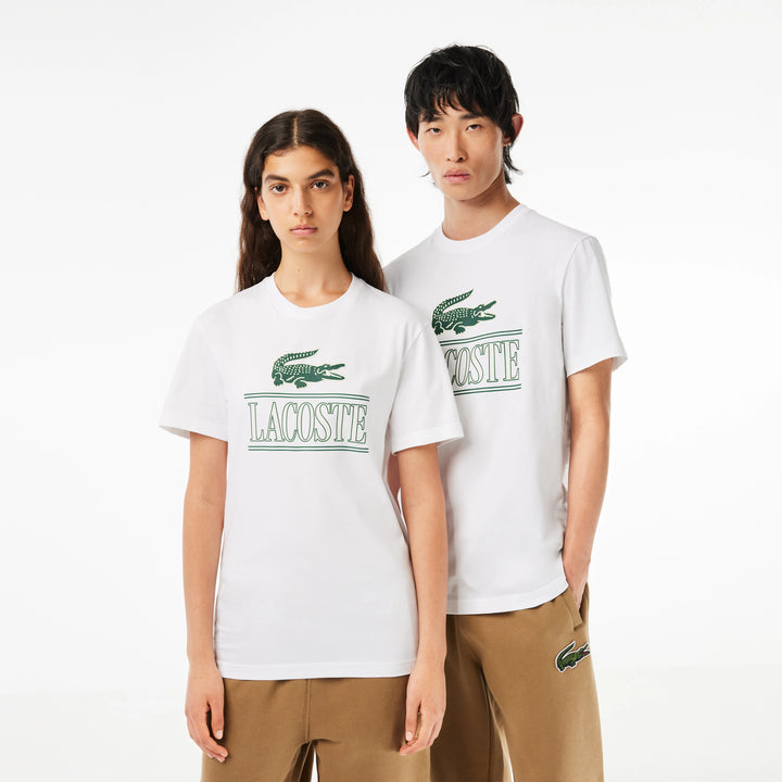 Lacoste Unisex Print Cotton T-Shirt