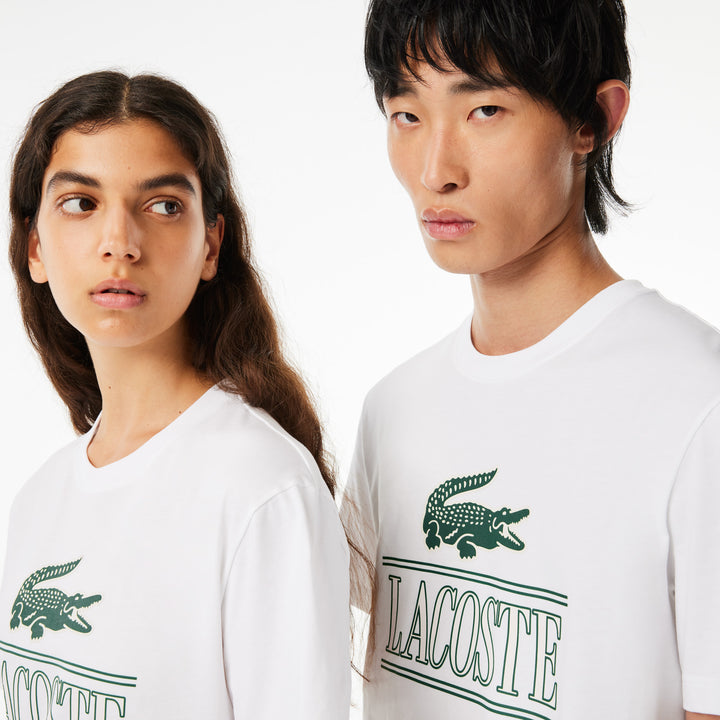 Lacoste Unisex Print Cotton T-Shirt