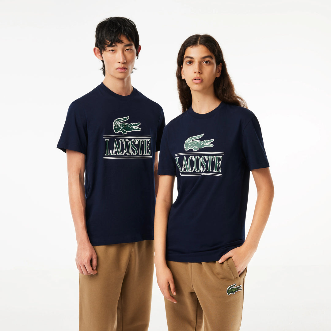 Lacoste Unisex Print Cotton T-Shirt