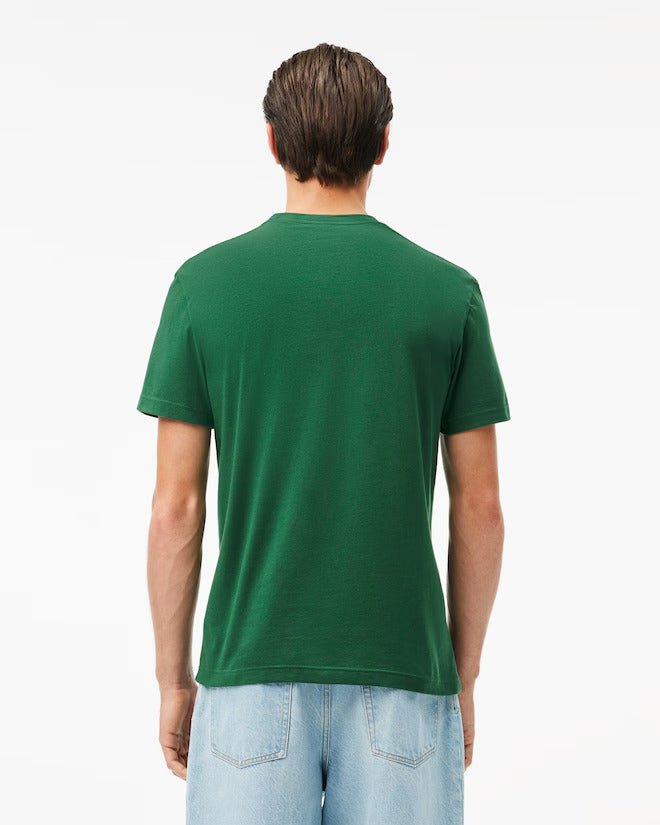 Lacoste Men's Signature Print Cotton T-Shirt