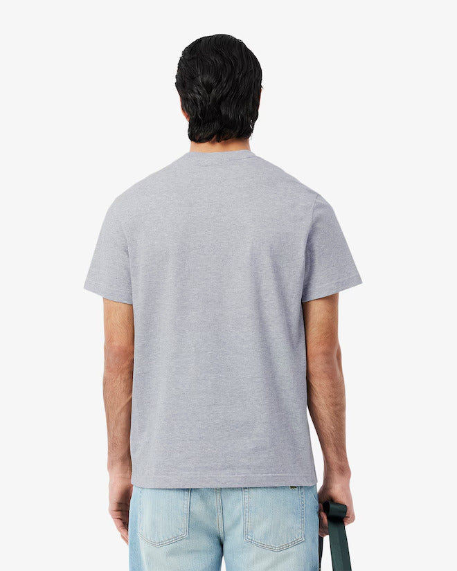 Lacoste Men's Signature Print Cotton T-Shirt