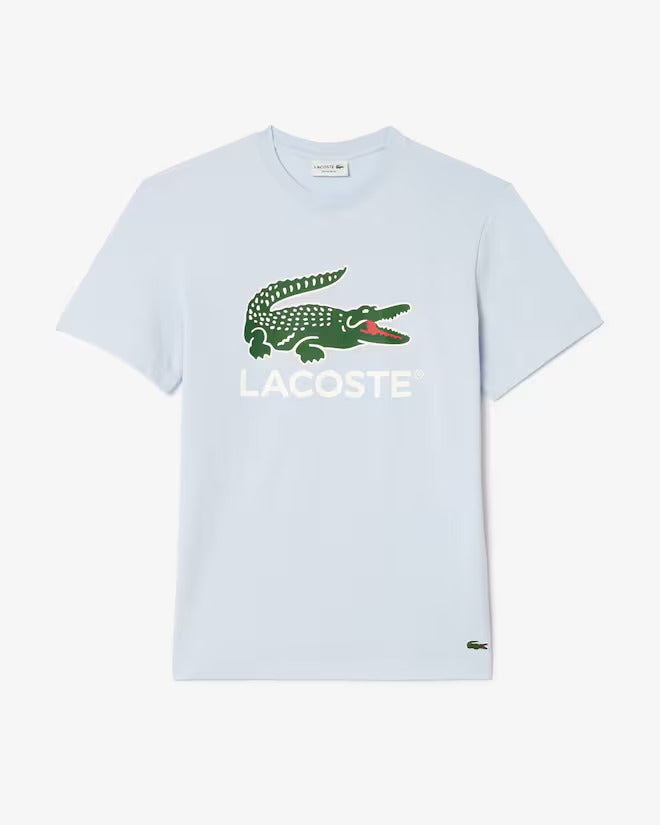 Lacoste Men's Signature Print Cotton T-Shirt