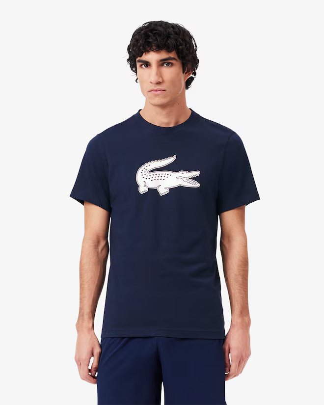 Lacoste Men's Ultra Dry XXL Logo Sport T-Shirt