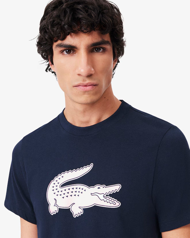 Lacoste Men's Ultra Dry XXL Logo Sport T-Shirt