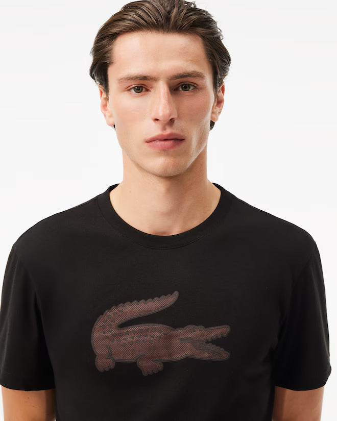 Lacoste Men's Ultra Dry XXL Logo Sport T-Shirt