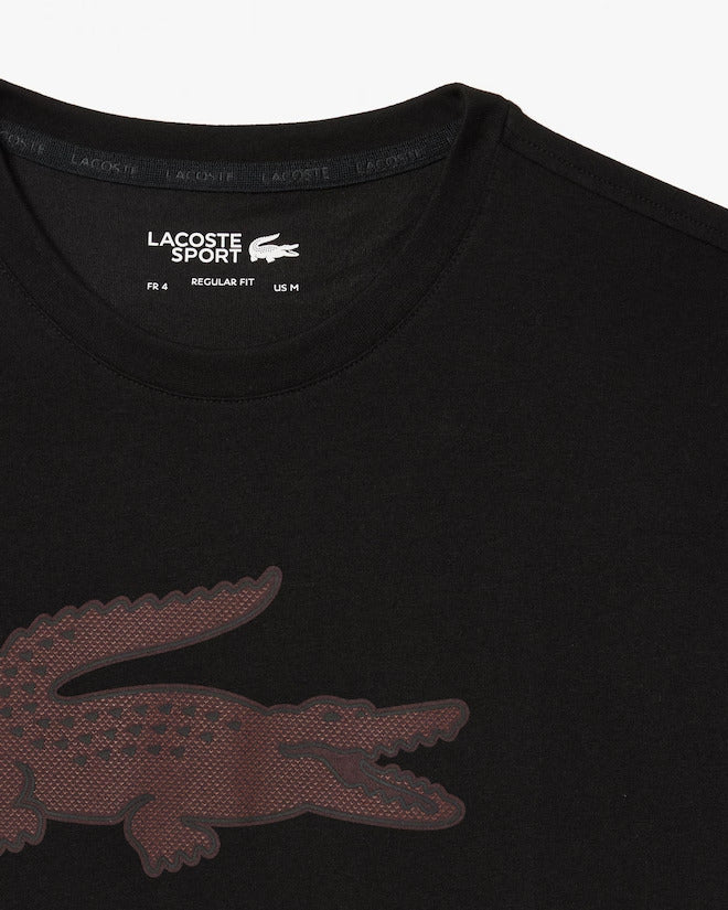 Lacoste Men's Ultra Dry XXL Logo Sport T-Shirt
