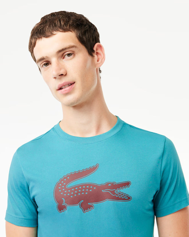 Lacoste Men's Ultra Dry XXL Logo Sport T-Shirt