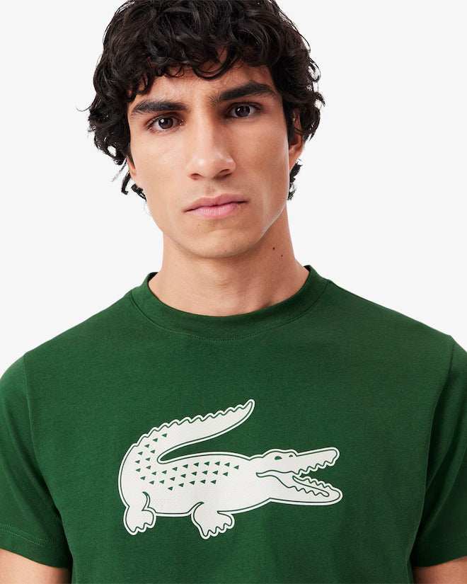 Lacoste Men's Ultra Dry XXL Logo Sport T-Shirt