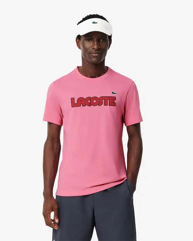 Lacoste Men's Ultra Dry Cotton Logo Sport T-Shirt