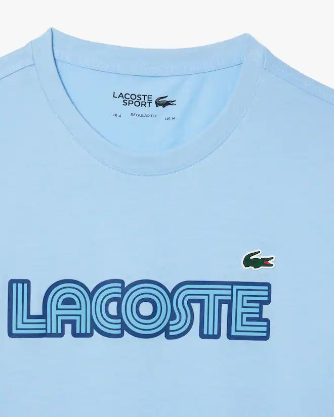 Lacoste Men's Ultra Dry Cotton Logo Sport T-Shirt
