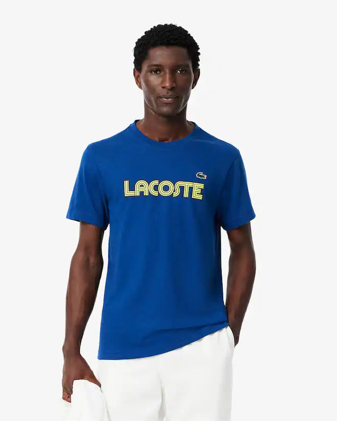 Lacoste Men's Ultra Dry Cotton Logo Sport T-Shirt