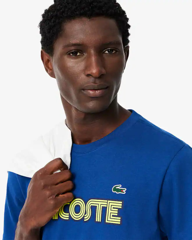 Lacoste Men's Ultra Dry Cotton Logo Sport T-Shirt
