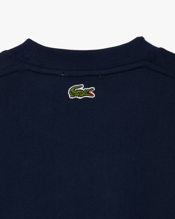 Lacoste Unisex Signature Print Cotton T-Shirt