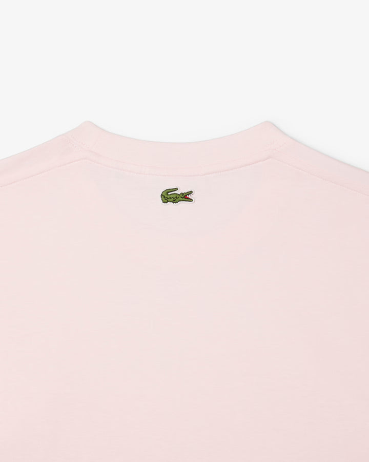 Lacoste Unisex Signature Print Cotton T-Shirt