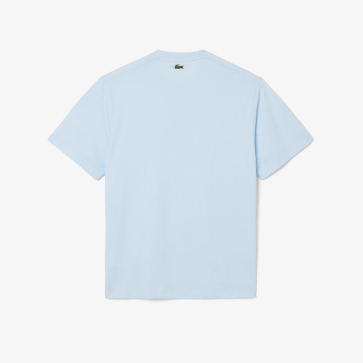 Lacoste Unisex Signature Print Cotton T-Shirt