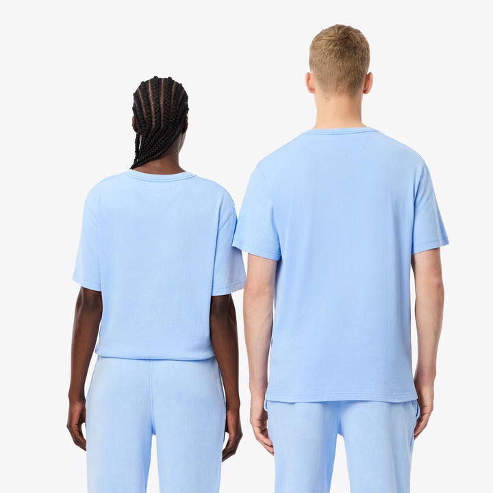 Lacoste Unisex Washed Effect Heavy Cotton T-Shirt